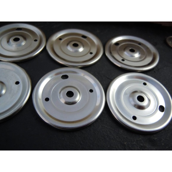 Jewelry Art Supply. Steampunk. Recycled Aluminum Computer Parts. Gears Discs - Picture 5 of 5